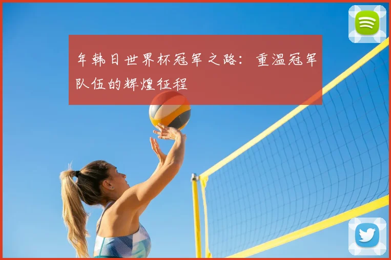 年韩日世界杯冠军之路:重温冠军队伍的辉煌征程